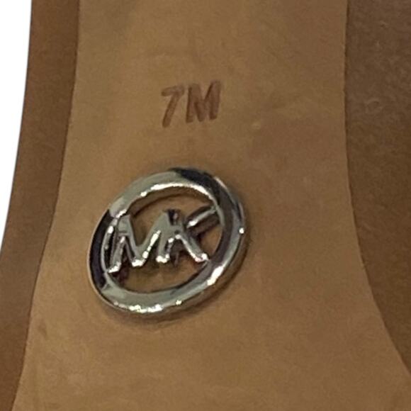 Michael Kors Paris Sequin Bow High Heel Dress Party Shoes Sandal Silver Size 7 - Picture 6 of 11